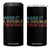 Retro Twin Dad 4 in 1 Can Cooler Tumbler Make It A Double Funny Fathers Day TS10 One Size: 16 oz Black Print Your Wear