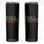 Retro Twin Dad Skinny Tumbler Make It A Double Funny Fathers Day TS10 Black Print Your Wear