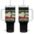 Retro Twin Dad Tumbler With Handle Like A Normal But Just Twice As Cool TS10 One Size: 40 oz Black Print Your Wear