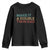 Retro Twin Dad Youth Sweatshirt Make It A Double Funny Fathers Day TS10 Black Print Your Wear