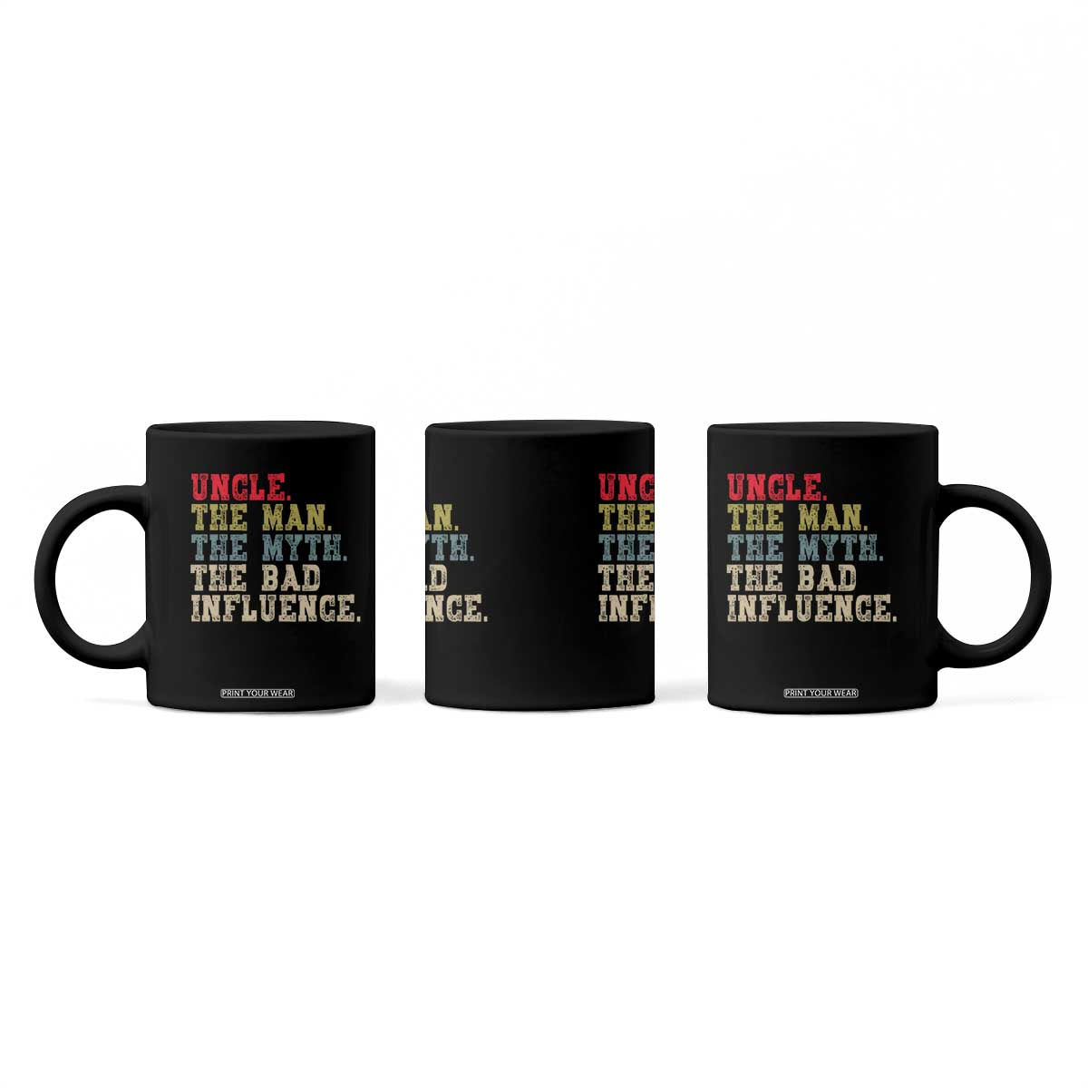 Retro Uncle Coffee Mug Best Funny Uncle Fathers Day TS10 Print Your Wear
