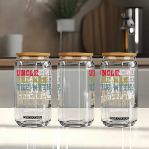 Retro Uncle Glass Can Best Funny Uncle Fathers Day TS10 Print Your Wear