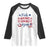Retro Western Cowboys Raglan Shirt Make America A Cowboy Again Country Lifestyle Rodeo TS02 White Black Print Your Wear