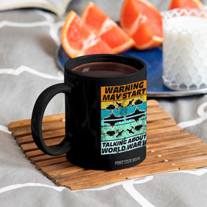 Retro World War 2 Memorabilia Coffee Mug May Start Talking About WWII WW2 Gear TS02 Print Your Wear