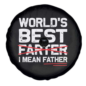 Retro World's Best Farter I Mean Father Spare Tire Cover Funny Best Dad TS10 Print Your Wear