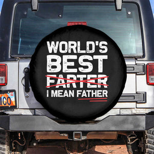 Retro World's Best Farter I Mean Father Spare Tire Cover Funny Best Dad TS10 No hole Black Print Your Wear