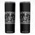 Rockin' Fatherhood Skeleton Skinny Tumbler Funny Dad Life Quote Gift for Fathers Day TS02 Black Print Your Wear