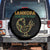 Sankofa Learn From The Past Spare Tire Cover African Bird Black History Akan Pattern TS11 No hole Black Print Your Wear