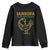 Sankofa Learn From The Past Youth Sweatshirt African Bird Black History Akan Pattern TS11 Black Print Your Wear