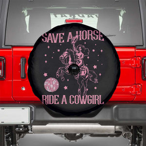 Save A Horse Ride A Cowgirl Spare Tire Cover Subtle Lesbian Cowgirl Western LGBTQ Pride Month TS10 Black Print Your Wear