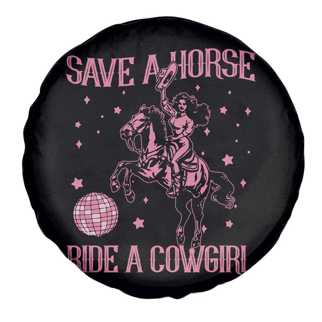 Save A Horse Ride A Cowgirl Spare Tire Cover Subtle Lesbian Cowgirl Western LGBTQ Pride Month TS10 Print Your Wear