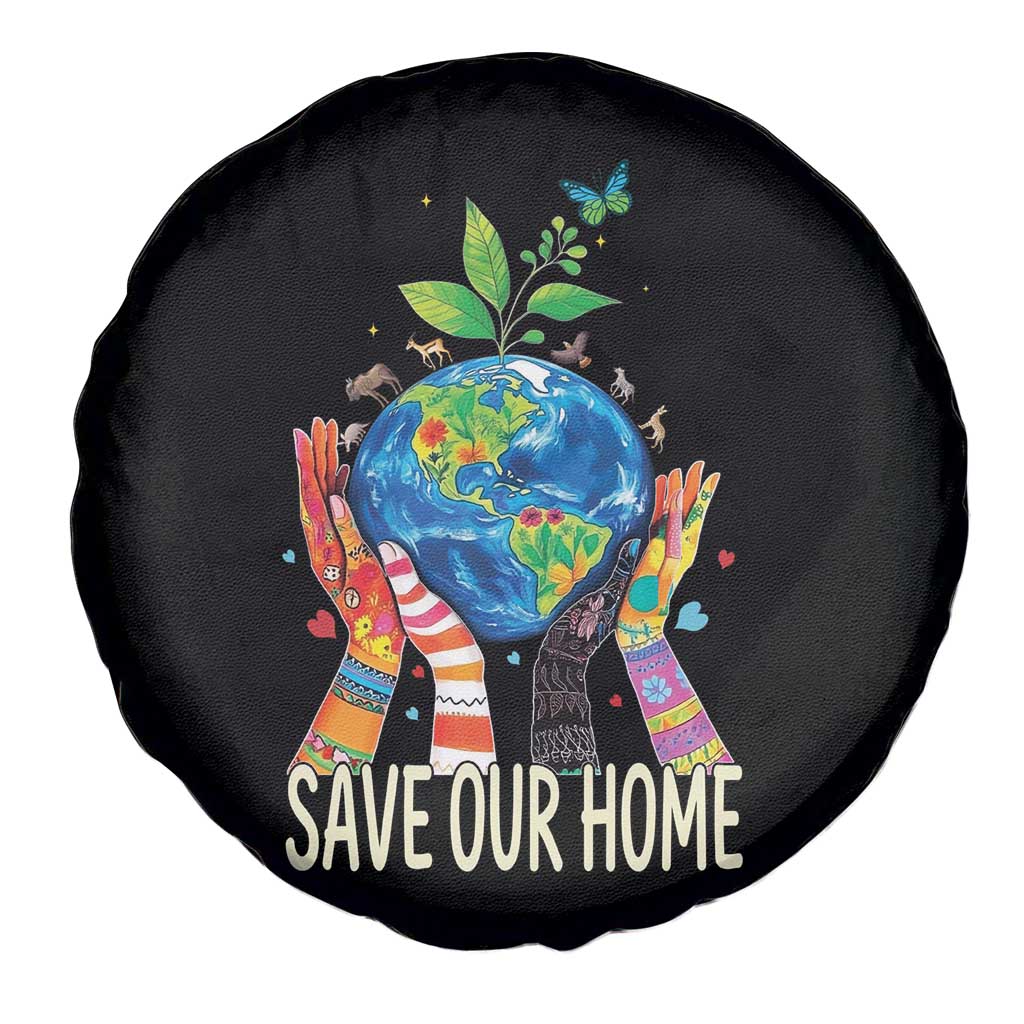 Save Our Home Animals Wildlife Conservation Earth Day Spare Tire Cover TS11 Print Your Wear
