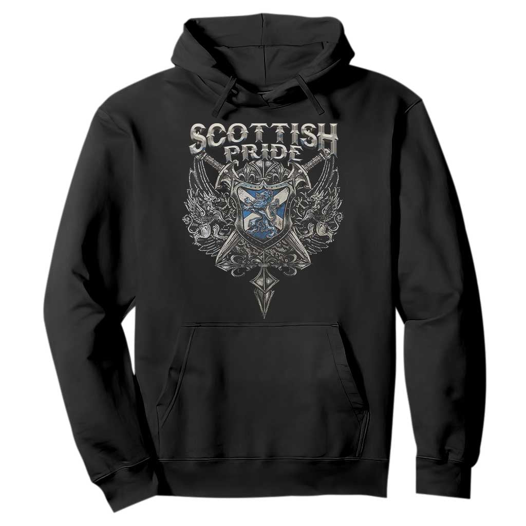 Scottish Pride Celtic Scotland Lion Rampant Hoodie TS11 Black Print Your Wear