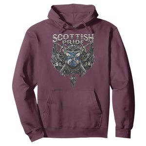 Scottish Pride Celtic Scotland Lion Rampant Hoodie TS11 Maroon Print Your Wear