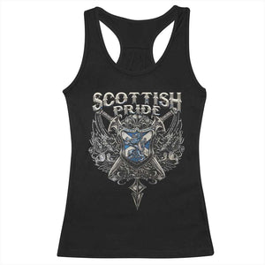 Scottish Pride Celtic Scotland Lion Rampant Racerback Tank Top TS11 Black Print Your Wear