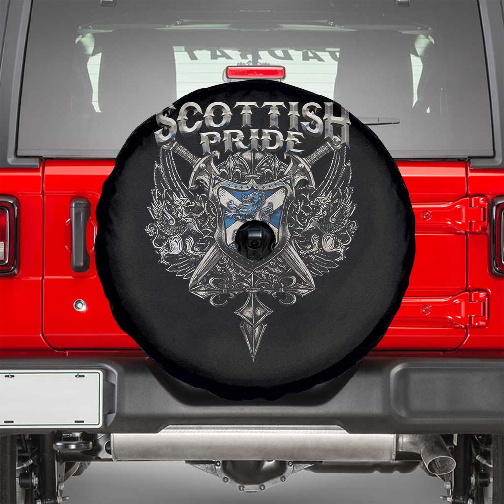Scottish Pride Celtic Scotland Lion Rampant Spare Tire Cover TS11 Black Print Your Wear