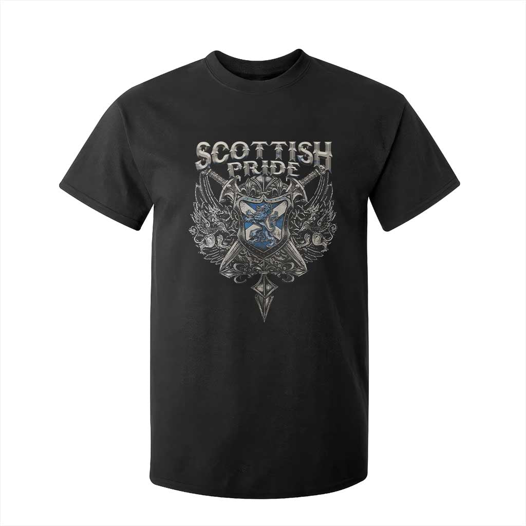 Scottish Pride Celtic Scotland Lion Rampant T Shirt For Kid TS11 Black Print Your Wear