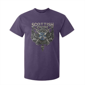 Scottish Pride Celtic Scotland Lion Rampant T Shirt For Kid TS11 Purple Print Your Wear