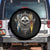 Scottish Warrior Spare Tire Cover Vintage Skull Celtic Cross Scottish Lion Rampant Flag TS11 No hole Black Print Your Wear