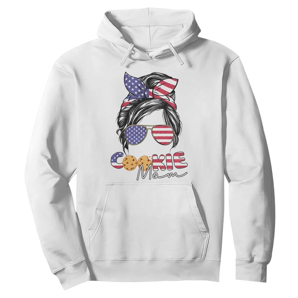 Scout Girl Mom Hoodie American Proud Cookie Mom Troop Leader Family Matching TS02 White Print Your Wear