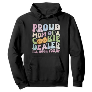 Scout Girl Mom Hoodie Proud Mom Of A Cookie Dealer Troop Leader Family Matching TS02 Black Print Your Wear