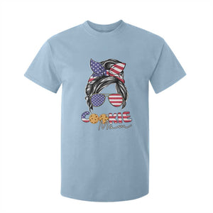 Scout Girl Mom T Shirt For Kid American Proud Cookie Mom Troop Leader Family Matching TS02 Light Blue Print Your Wear