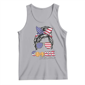 Scout Girl Mom Tank Top American Proud Cookie Mom Troop Leader Family Matching TS02 Athletic Heather Print Your Wear