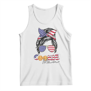 Scout Girl Mom Tank Top American Proud Cookie Mom Troop Leader Family Matching TS02 White Print Your Wear