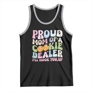 Scout Girl Mom Tank Top Proud Mom Of A Cookie Dealer Troop Leader Family Matching TS02 Black Athletic Heather Print Your Wear