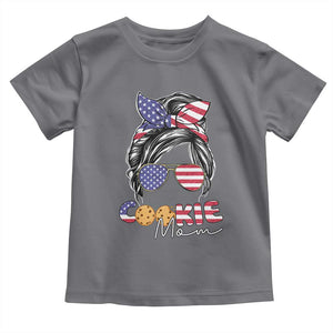 Scout Girl Mom Toddler T Shirt American Proud Cookie Mom Troop Leader Family Matching TS02 Charcoal Print Your Wear
