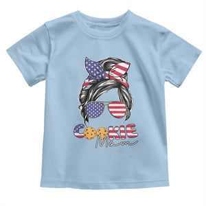 Scout Girl Mom Toddler T Shirt American Proud Cookie Mom Troop Leader Family Matching TS02 Light Blue Print Your Wear