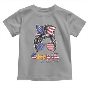 Scout Girl Mom Toddler T Shirt American Proud Cookie Mom Troop Leader Family Matching TS02 Sport Gray Print Your Wear