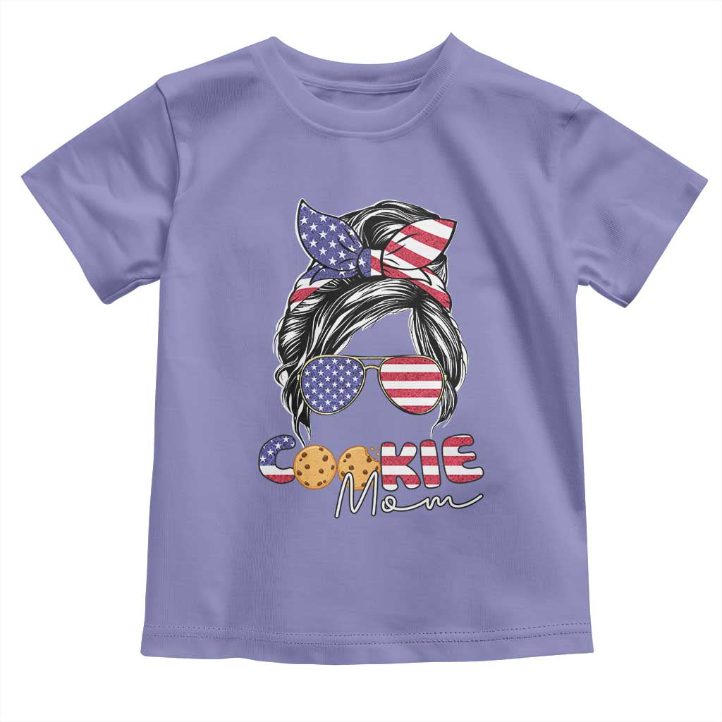 Scout Girl Mom Toddler T Shirt American Proud Cookie Mom Troop Leader Family Matching TS02 Violet Print Your Wear