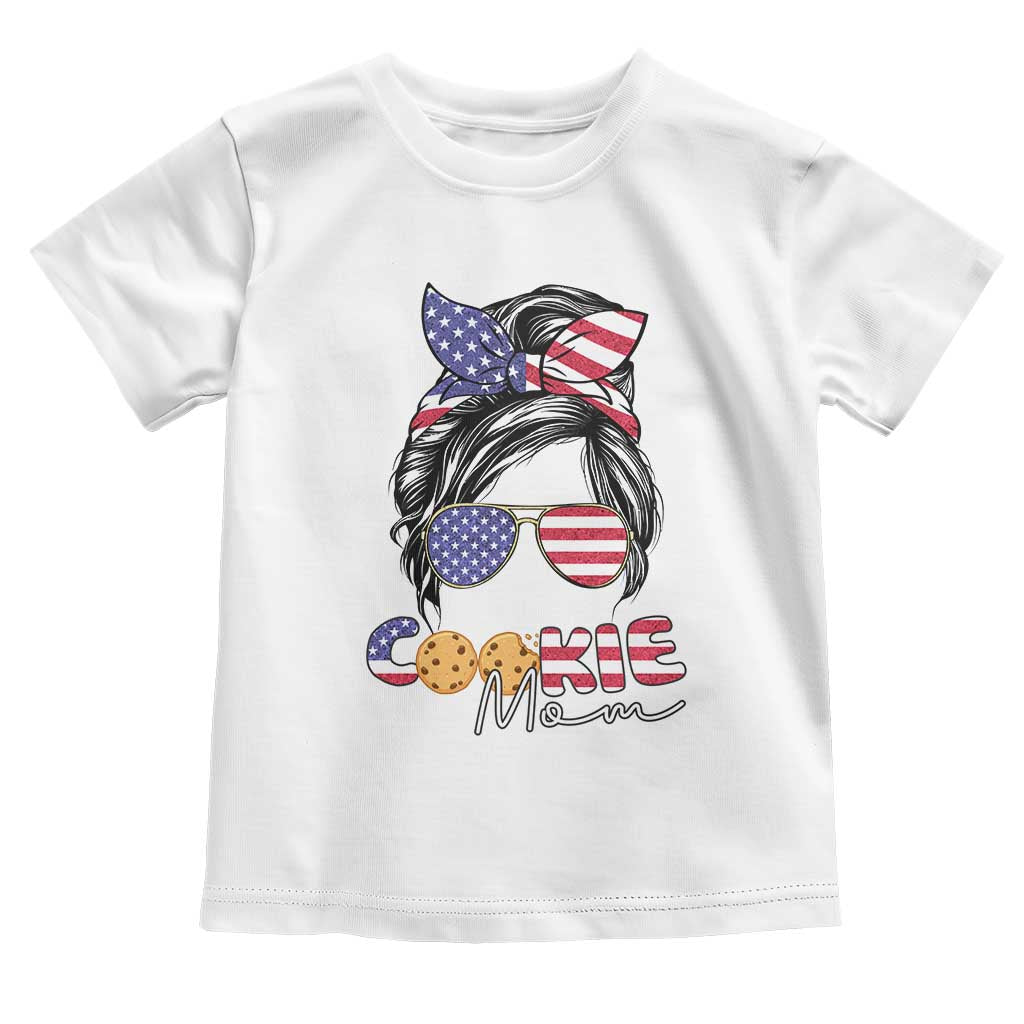 Scout Girl Mom Toddler T Shirt American Proud Cookie Mom Troop Leader Family Matching TS02 White Print Your Wear