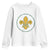 Scout Law Values Youth Sweatshirt Scouting Troop Leader Fleur-de-Lis TS02 White Print Your Wear