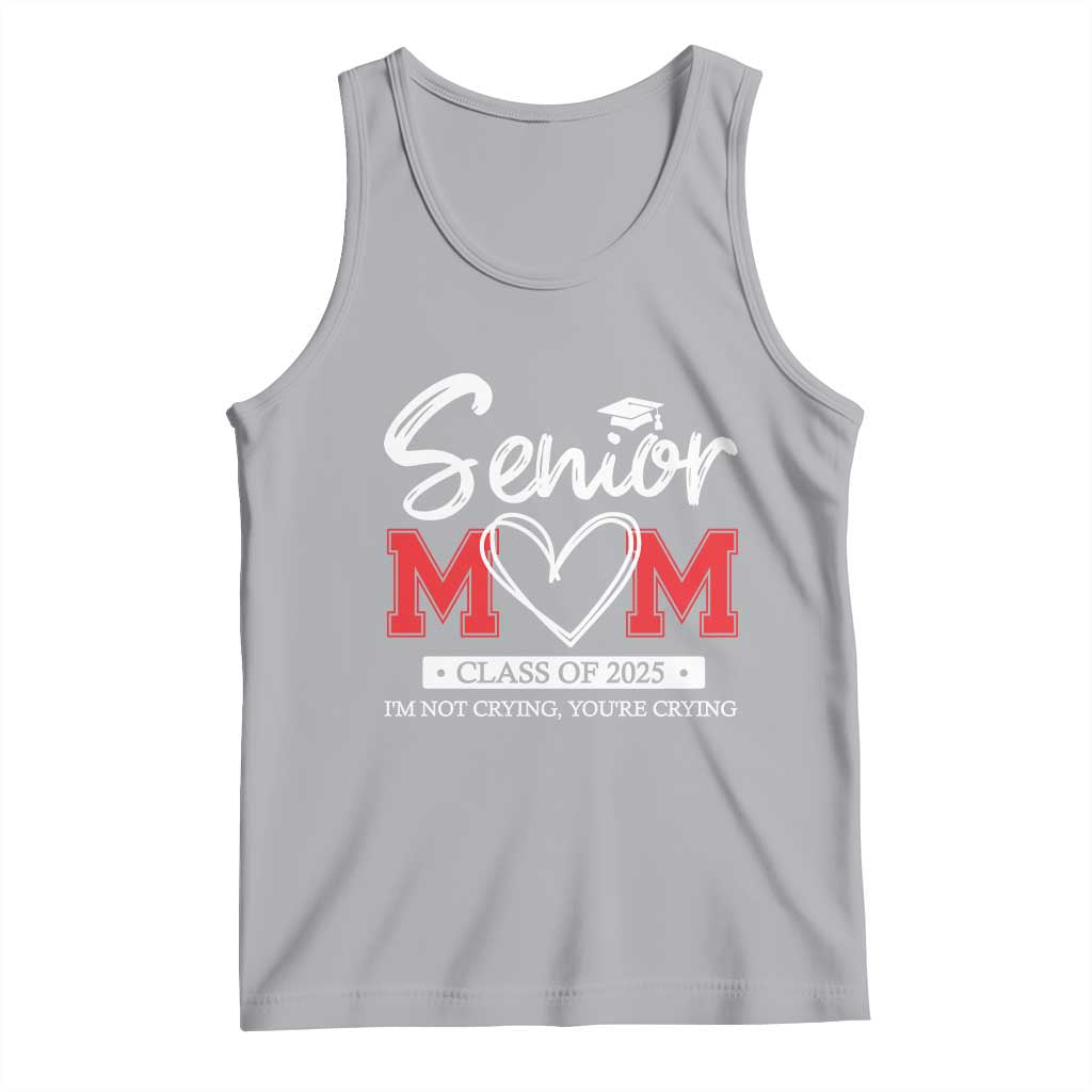 Senior Mom Class Of 2025 Graduate Tank Top TS11 Athletic Heather Print Your Wear