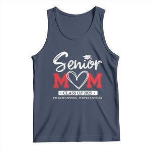 Senior Mom Class Of 2025 Graduate Tank Top TS11 Navy Print Your Wear