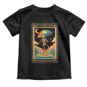 Shade Never Made Anybody Less Gay Toddler T Shirt Funny Skeleton Rainbow Pride Month TS10 Black Print Your Wear