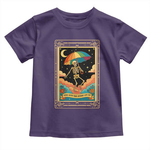 Shade Never Made Anybody Less Gay Toddler T Shirt Funny Skeleton Rainbow Pride Month TS10 Purple Print Your Wear