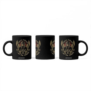 Shield Maiden Coffee Mug I Am The Danger Female Warrior Scandinavian Folklore Mythology TS09 Print Your Wear