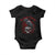 Sic Semper Tyrannis & Raven Baby Onesie Protest Feminist Activist TS10 Black Print Your Wear