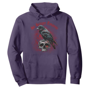 Sic Semper Tyrannis & Raven Hoodie Protest Feminist Activist TS10 Purple Print Your Wear