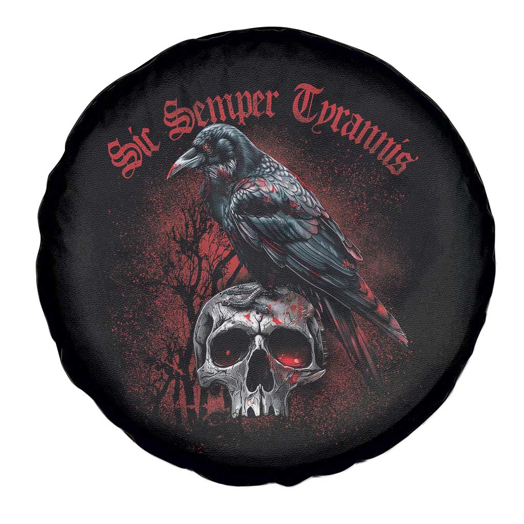 Sic Semper Tyrannis & Raven Spare Tire Cover Protest Feminist Activist TS10 Print Your Wear