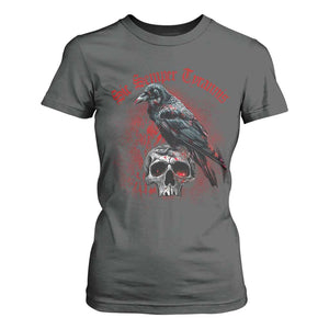 Sic Semper Tyrannis & Raven T Shirt For Women Protest Feminist Activist TS10 Dark Heather Print Your Wear