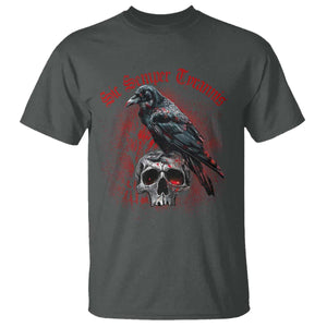Sic Semper Tyrannis & Raven T Shirt Protest Feminist Activist TS10 Dark Heather Print Your Wear