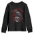 Sic Semper Tyrannis & Raven Youth Sweatshirt Protest Feminist Activist TS10 Black Print Your Wear