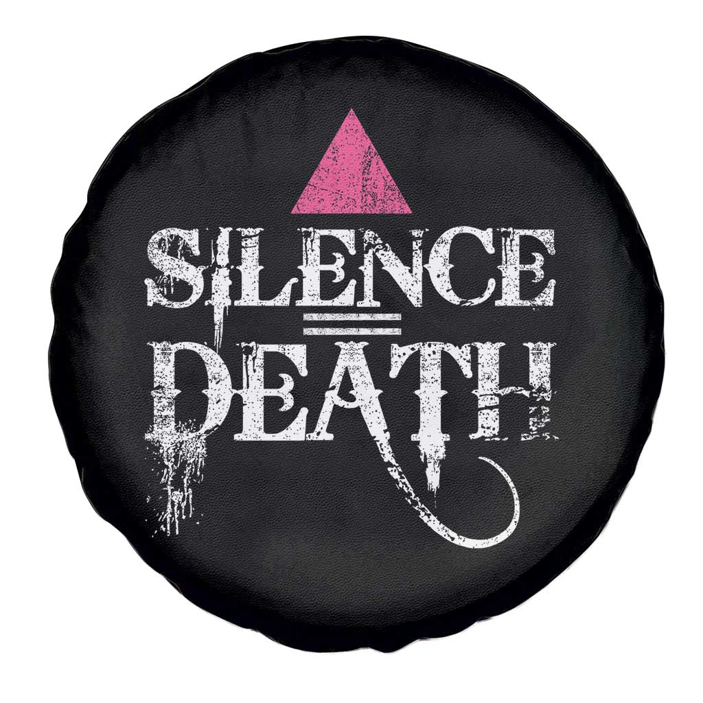 Silence Death Spare Tire Cover LGBTQ Pride Month TS10 Print Your Wear