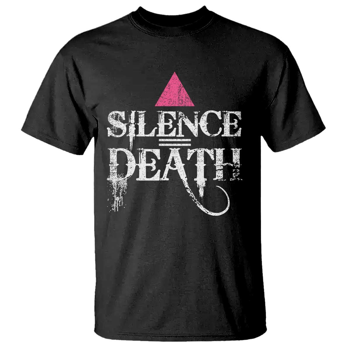 Silence Death T Shirt LGBTQ Pride Month TS10 Black Print Your Wear