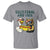Silly Feral and Free T Shirt Funny Goose and Raccoon 4th of July Patriotic TS02 Sport Gray Print Your Wear