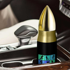 Skiing Bullet Tumbler for Skiers Wintersport Ski Snowboard TS10 Print Your Wear